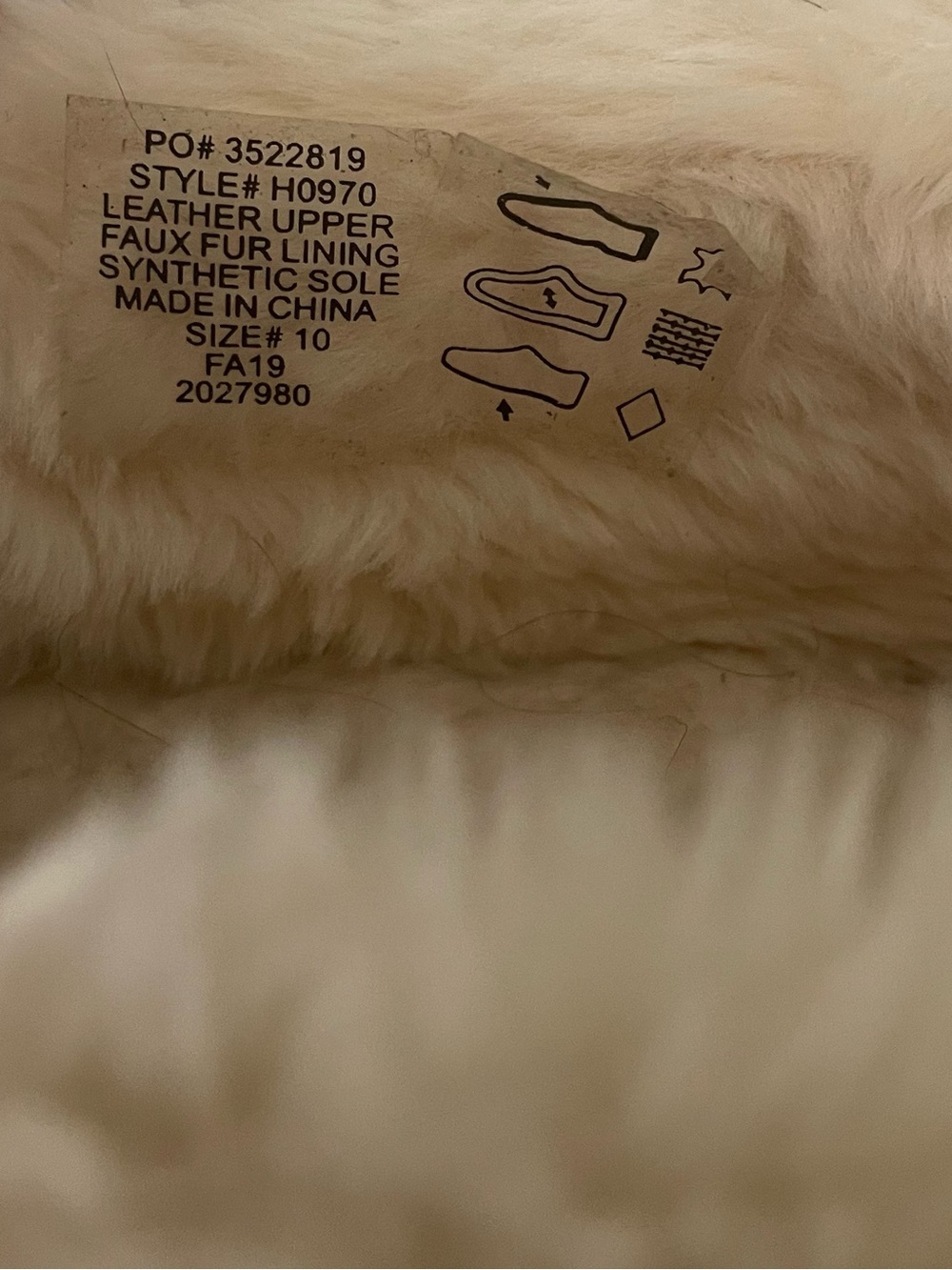 J Crew Women's  Sherpa Sueded Slipper Size 10 - Picture 5 of 9